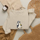 Penguin pickleball crewneck sweatshirt in Sand, My Feet Had Other Plans