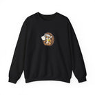 Hedgehog pickleball crewneck sweatshirt, Small Player, Full Commitment