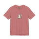 Funny Hippo Pickleball T-Shirt - My Partner Does the Running