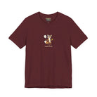 Fox pickleball t-shirt in Maroon