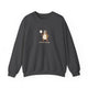 Funny Bear Pickleball Crewneck Sweatshirt - Soft Hands, Loud Paddle