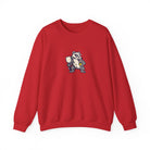 Badger pickleball crewneck sweatshirt in Red