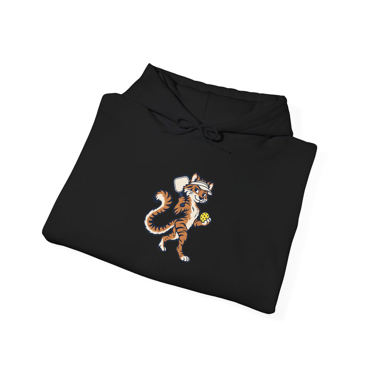 Tiger pickleball hoodie, Eye of the Tiger Dink