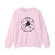 Light Pink pickleball sweatshirt with a circular Pickleball Bainbridge Island, WA 1965 badge logo