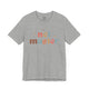 Athletic heather t-shirt with retro Net Master text design and sparkle accents