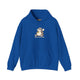 Funny Hippo Pickleball Hoodie - My Partner Does the Running