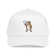Embroidered Pickleball Capybara Baseball Cap — Unbothered at Game Point