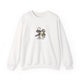 Funny Falcon Pickleball Crewneck Sweatshirt - I Saw Where It Landed