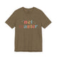 Heather olive t-shirt with retro Net Master text design and sparkle accents