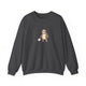 Sloth Pickleball Crewneck Sweatshirt - Saving Energy for Game Point