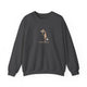 Funny Giraffe Pickleball Crewneck Sweatshirt - That Lob Looked Higher to You