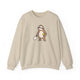 Sloth Pickleball Crewneck Sweatshirt - Saving Energy for Game Point