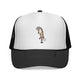 Pickleball Giraffe Trucker Hat — A Different View of the Court