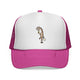 Pickleball Giraffe Trucker Hat — A Different View of the Court