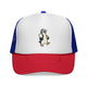 Pickleball Penguin Trucker Hat — Cool Under Pressure
