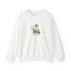 Funny Snake Pickleball Crewneck Sweatshirt - Footwork Is Overrated