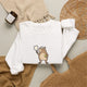 Capybara Pickleball Crewneck Sweatshirt - No Rush, We Play to Eleven