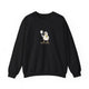 Funny Duck Pickleball Crewneck Sweatshirt - My Partner Said Leave It