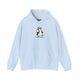 Funny Penguin Pickleball Hoodie - Less Footwork, More Optimism