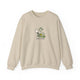 Funny Snake Pickleball Crewneck Sweatshirt - Footwork Is Overrated