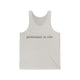 Pickleball tank top with a "pickleball is life." text design