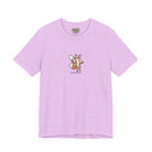 Fox pickleball t-shirt in Heather Prism Lilac