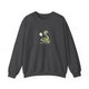 Funny Snake Pickleball Crewneck Sweatshirt - No Feet, No Foot Faults