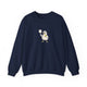 Duck Pickleball Crewneck Sweatshirt - Calm on Top, Paddling Hard Below