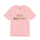 Pink t-shirt with retro Net Master text design and sparkle accents