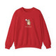 Funny Capybara Pickleball Crewneck Sweatshirt - No Rush, We Play to Eleven