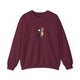 Horse Pickleball Crewneck Sweatshirt - Horsing Around at the Kitchen