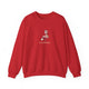 Funny Flamingo Pickleball Crewneck Sweatshirt - Good Form, Questionable Footwork