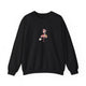 Flamingo Pickleball Crewneck Sweatshirt - Poised Until the Pop-Up