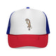 Pickleball Giraffe Trucker Hat — A Different View of the Court