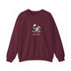 Funny Falcon Pickleball Crewneck Sweatshirt - I Saw Where It Landed