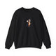 Horse Pickleball Crewneck Sweatshirt - Horsing Around at the Kitchen