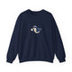 Whale Pickleball Crewneck Sweatshirt - Making Waves at the Net