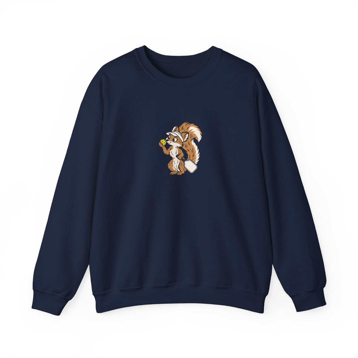 Squirrel pickleball crewneck sweatshirt, Wait, What's the Score?