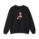 Flamingo Pickleball Crewneck Sweatshirt - Poised Until the Pop-Up