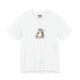 Funny Hippo Pickleball T-Shirt - My Partner Does the Running