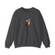 Horse Pickleball Crewneck Sweatshirt - Horsing Around at the Kitchen