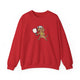 Dachshund Pickleball Crewneck Sweatshirt - Short Legs, Long Rallies