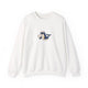 Whale Pickleball Crewneck Sweatshirt - Making Waves at the Net