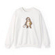 Sloth Pickleball Crewneck Sweatshirt - Saving Energy for Game Point