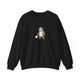 Sloth Pickleball Crewneck Sweatshirt - Saving Energy for Game Point