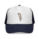 Pickleball Giraffe Trucker Hat — A Different View of the Court