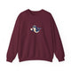 Whale Pickleball Crewneck Sweatshirt - Making Waves at the Net