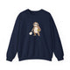 Sloth Pickleball Crewneck Sweatshirt - Saving Energy for Game Point