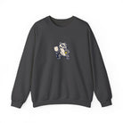 Badger pickleball crewneck sweatshirt in Dark Heather
