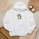 Bear Pickleball Hoodie - Bear With Me, I'm Serving